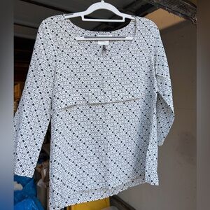 HD in Paris Monochrome Geometric Blouse